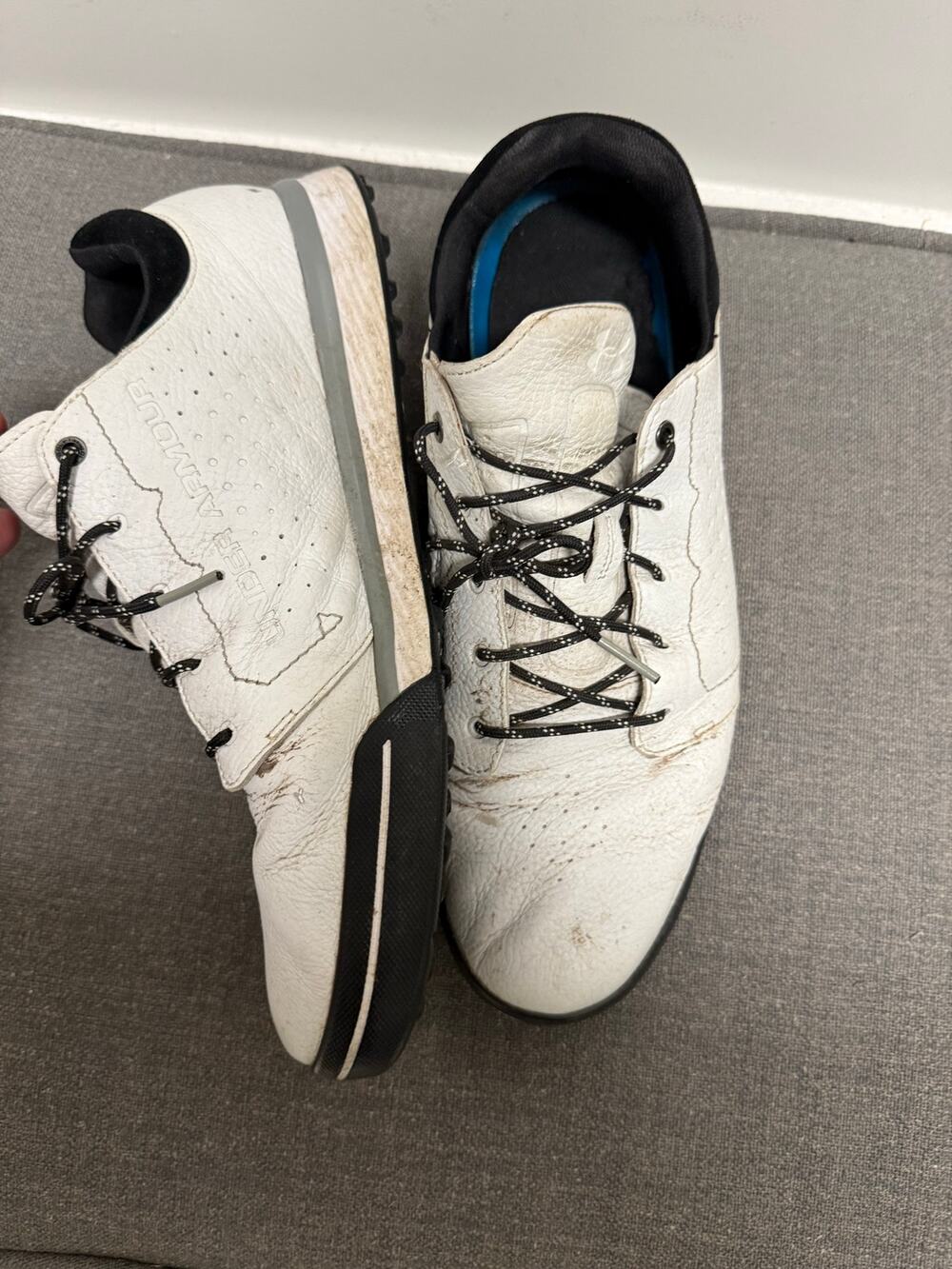 Under Armour Tempo Water Resistant leather hybrid golf shoes Men Size 11